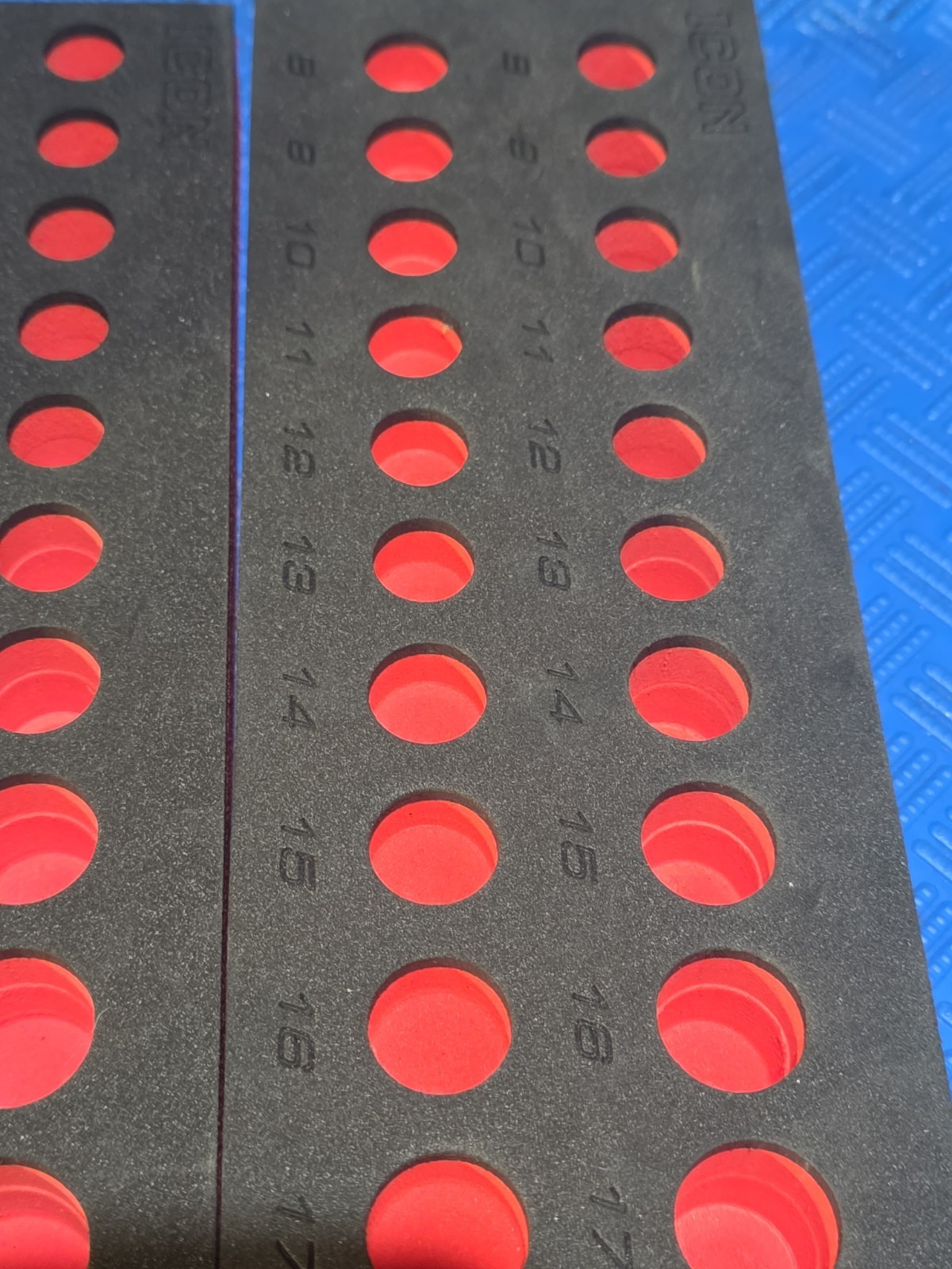 icon professional 3/8 Socket Organizer Foam Inserts METRIC & SAE SET