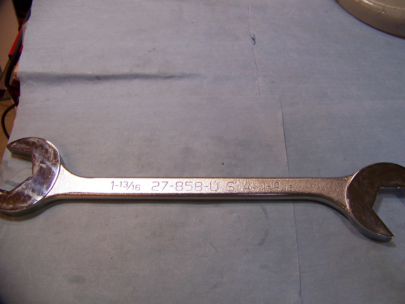 Armstrong 27-858 1- 13/16″ Open End 15° & 60° Angle Wrench USA Free Shipping !