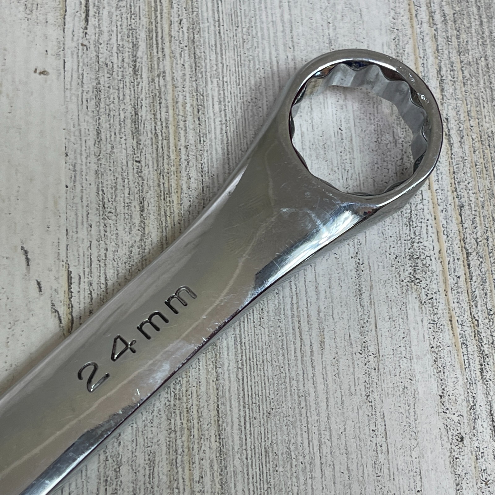 SK Metric Combination Regular Full Polish 12 Pt Wrench 24mm 88324