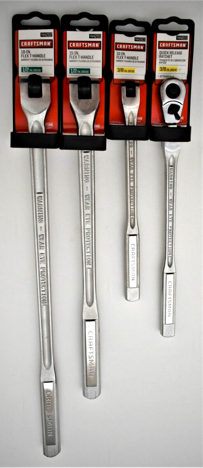 CRAFTSMAN 10-15-18 FLEX HANDLE 3/8-1/2 Dr BREAKER 44202 44201 4363 44815 Ratchet