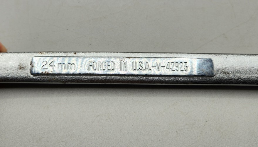 CRAFTSMAN 24MM Combination Wrench Forged in USA – V Series 42923 Metric