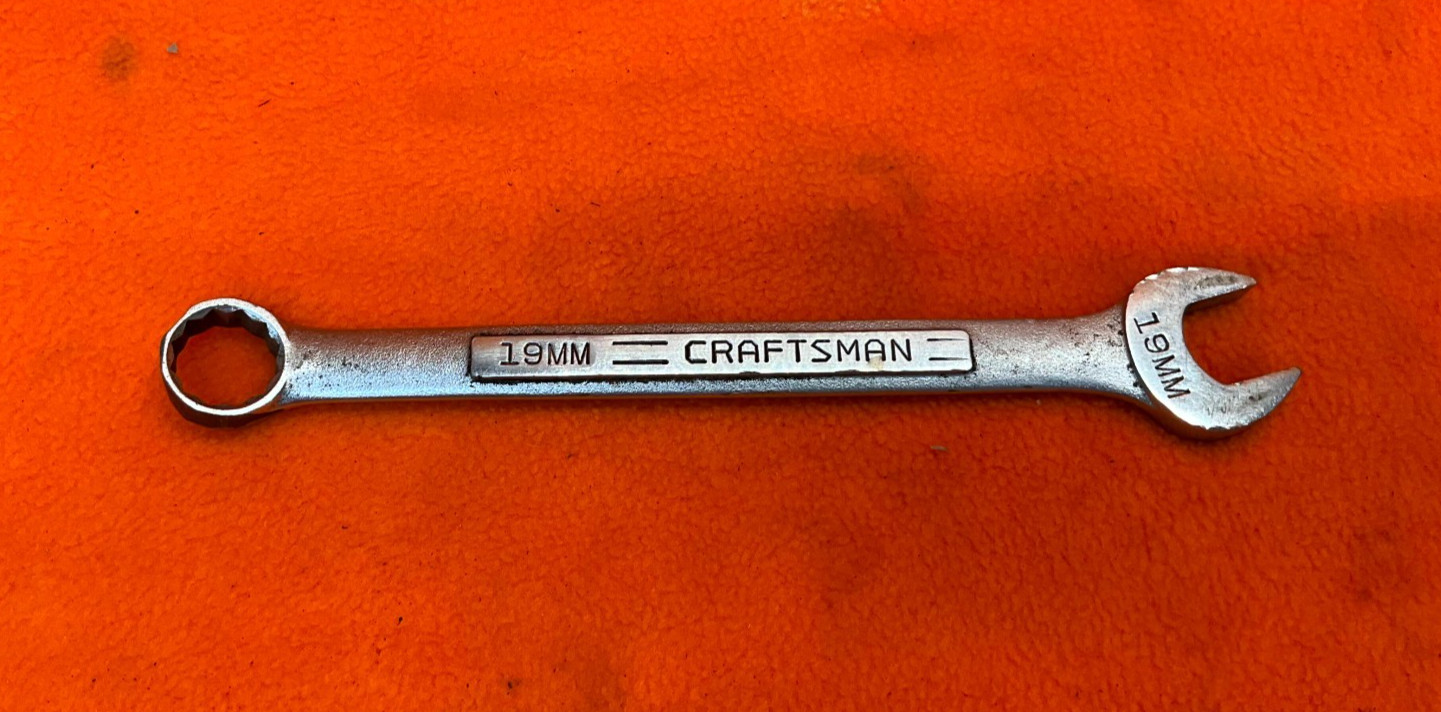 Craftsman Tools V-42921 19MM Metric 12 Point Combination Wrench OEM