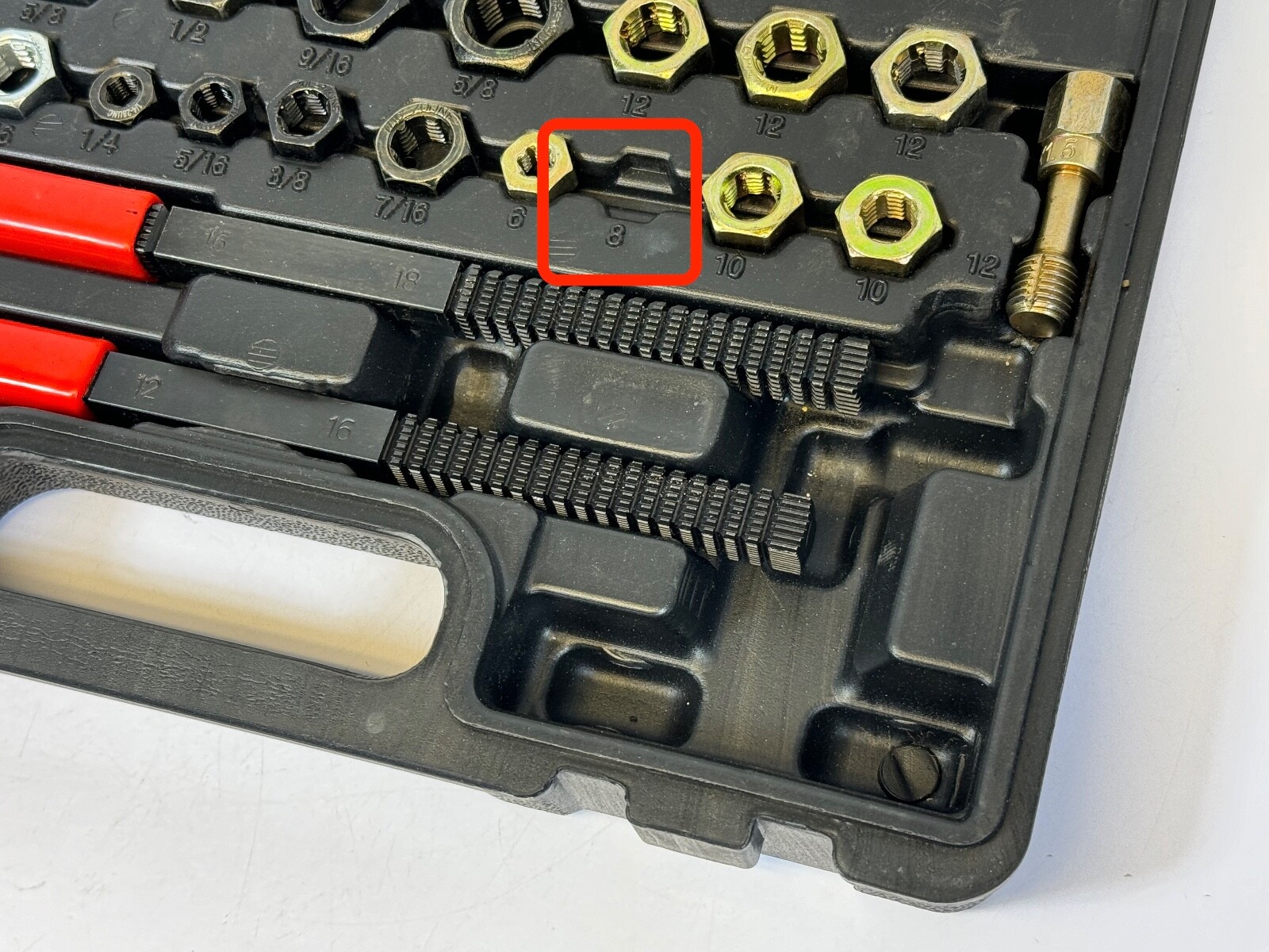 EverTough 67080 Thread Restoring File, Tap, and Die Kit / For Restoring Threads