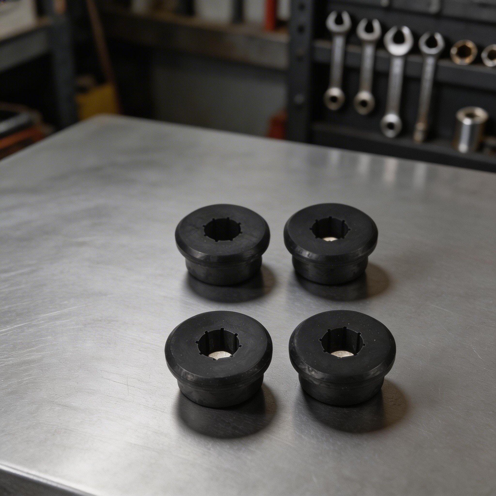 Front Differential Side Mount Bushings Kit for Hummer For H3 Year 2006 to 2010