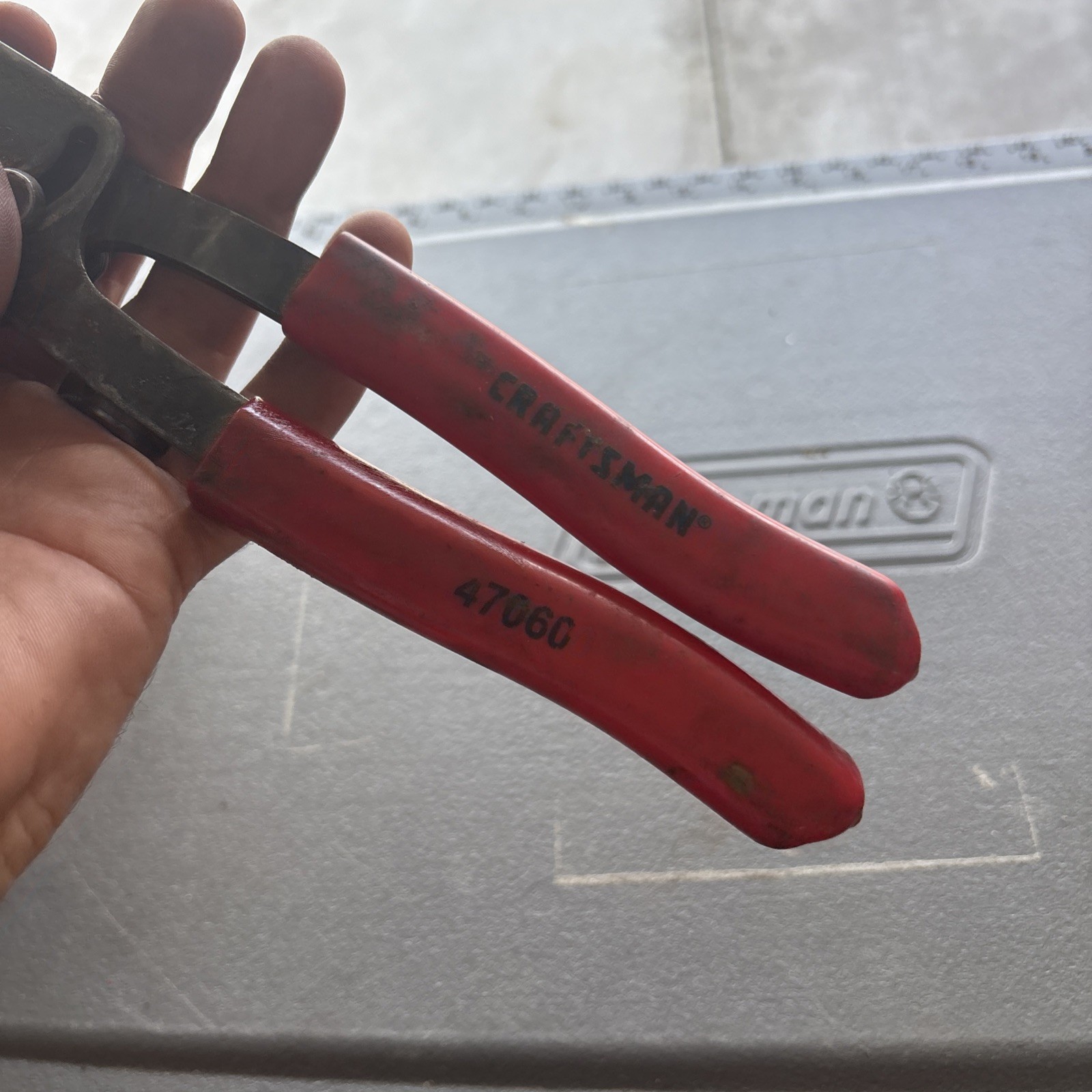 USA Craftsman Hose Clamp Pinch Pliers – 2 1/2″ 47060 (USED)