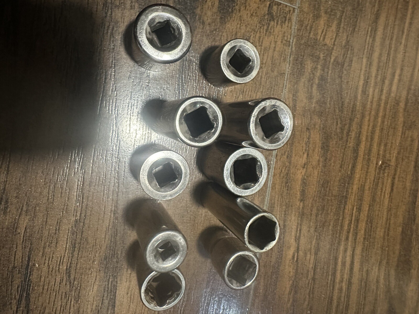Craftsman USA assorted sockets total 10 vintage
