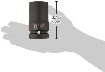 Sunex 538D 1″ Drive Deep 6 Pt. Impact Socket 1-3/16″