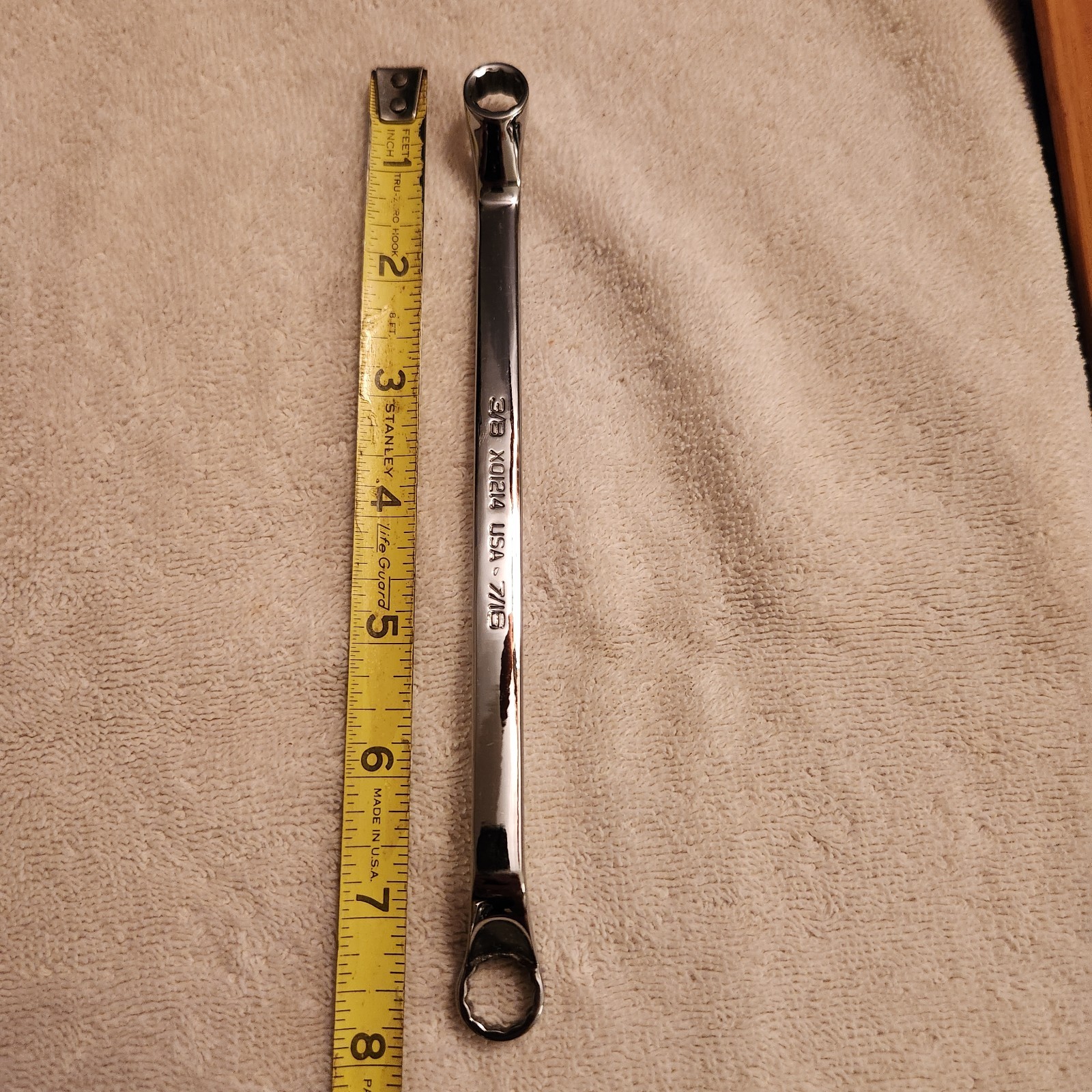 Snapon X01214 3/8» X 7/16» 12 Point Offset Box End Wrench NEW