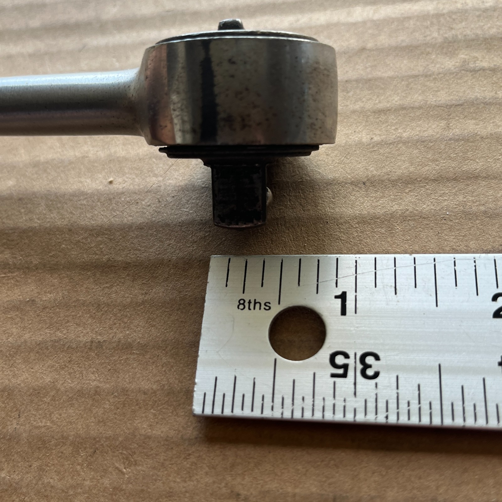 Vintage ACTION 77JA By Thorsen 3/8″ Ratchet Wrench USA 7″ Long