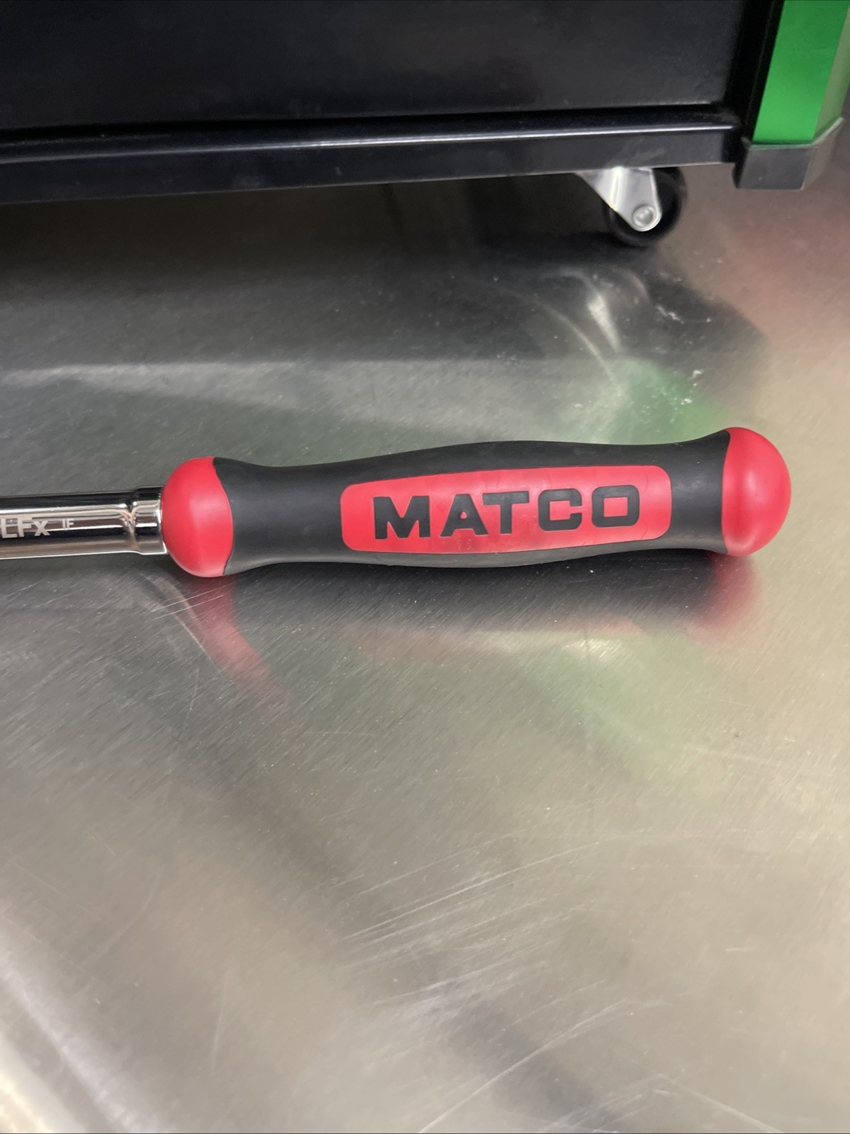 NEW! Matco Tools BFR128LFR 3/8″ DRIVE 12-1/2″ LOCKING FLEX HEAD RATCHET RED