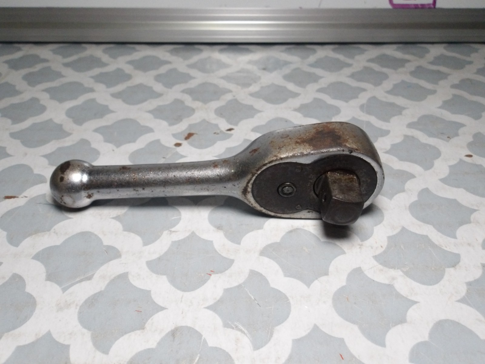Snap-On 3/8″ Stubby Mini Ratchet 4″ F710BK