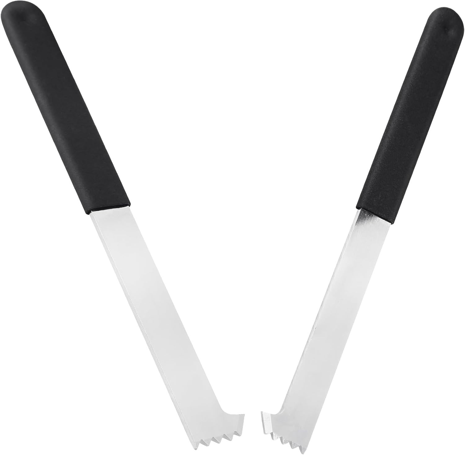 Ergonomic Paver Extractor Tools – 2 Piece Set with Robust Micro-Tooth Scraper