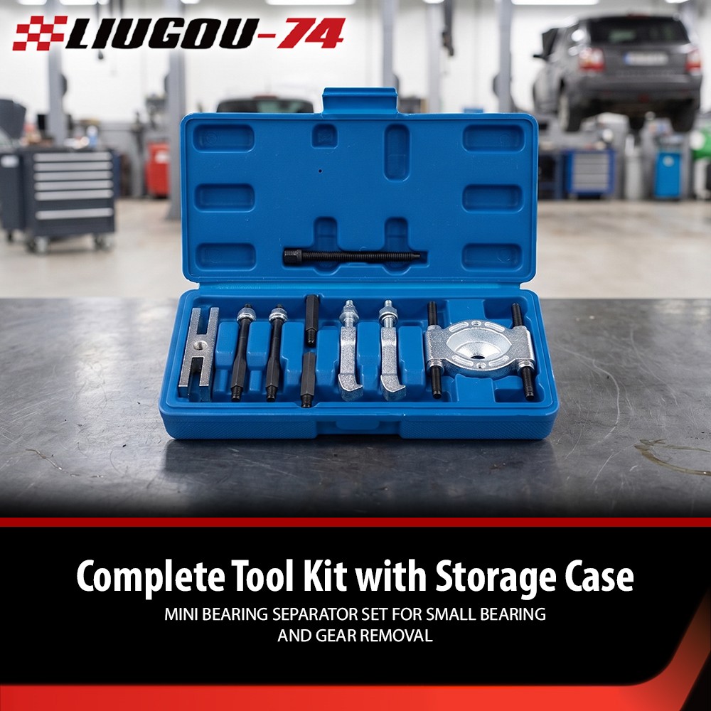 Bearing Puller Separator Set 30-50mm Pull Out Jaw Gear Pulley Removal Tool 9PCS