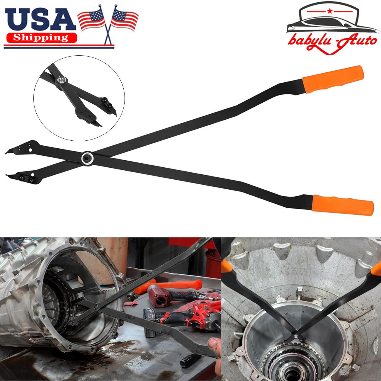 1489 26″ Transmission Large Snap Ring Pliers for GM 5L40 5L50 6L50 6L80