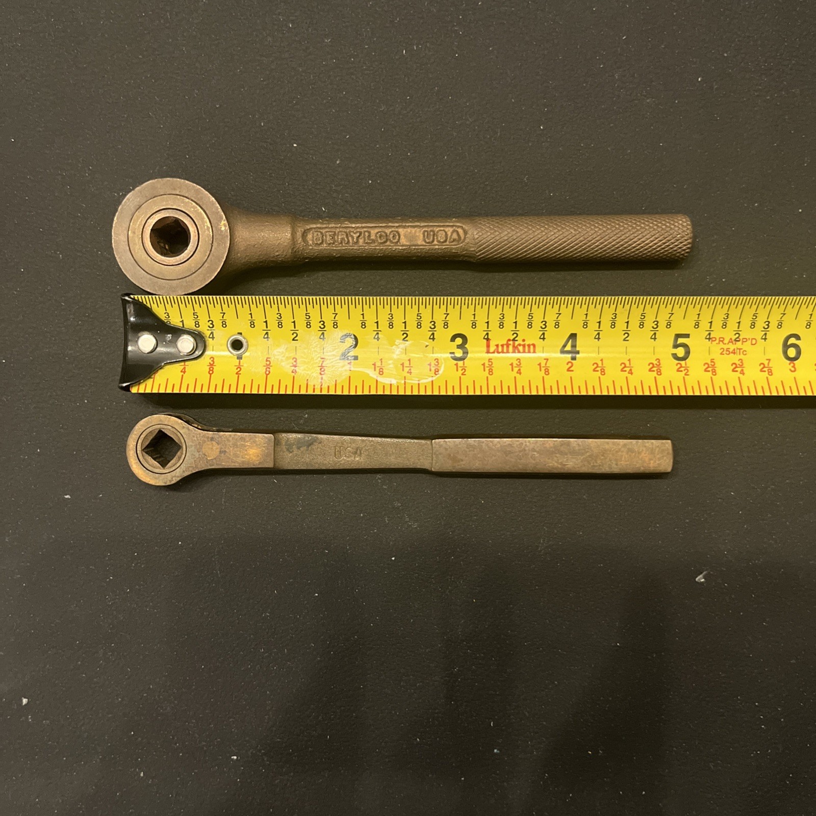 Berylco 9-Pc 1/4” Drive Beryllium Copper Non-Sparking Socket Set 3/16–7/16