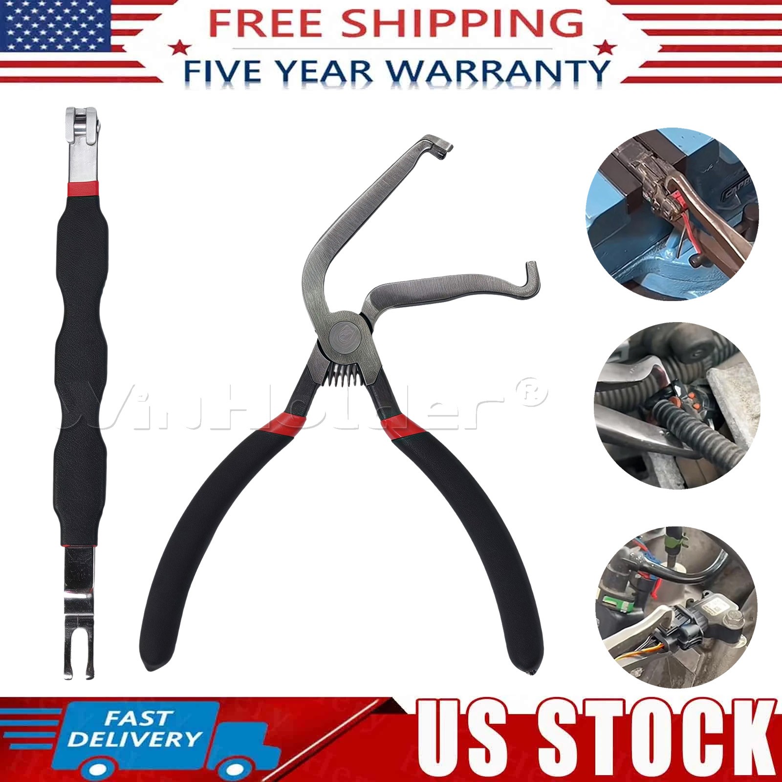 2* Electrical Disconnect Pliers Connector Separator Terminal Plug Removal Tools