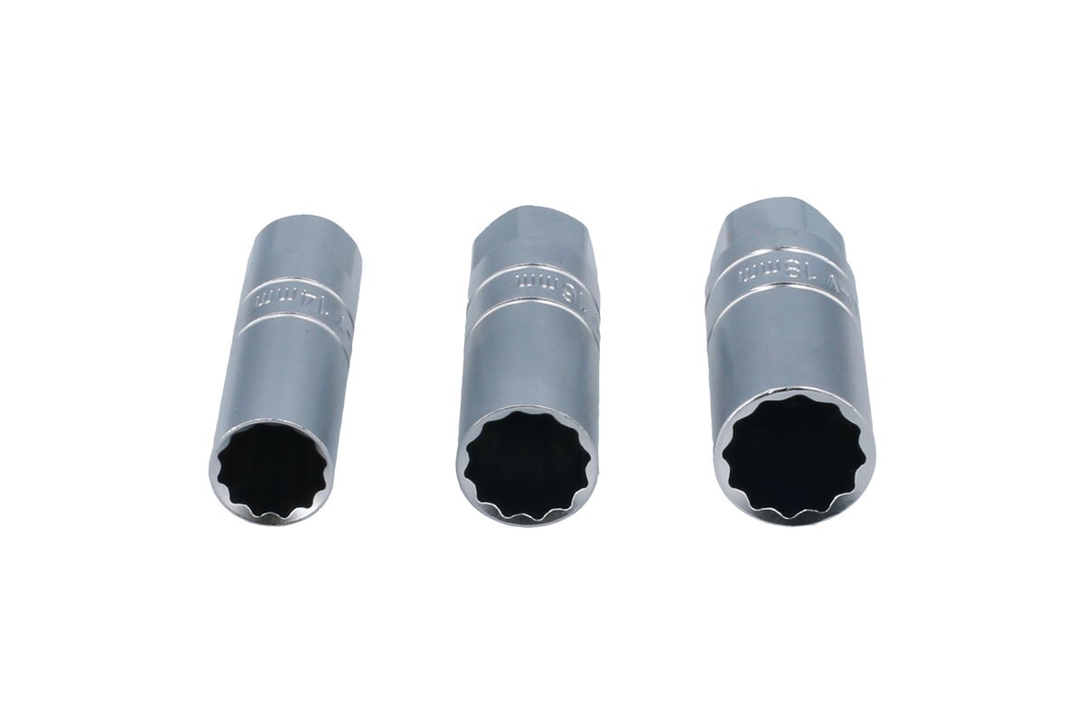 Laser 7295 3 Piece Thin Wall Spark Plug Socket Set