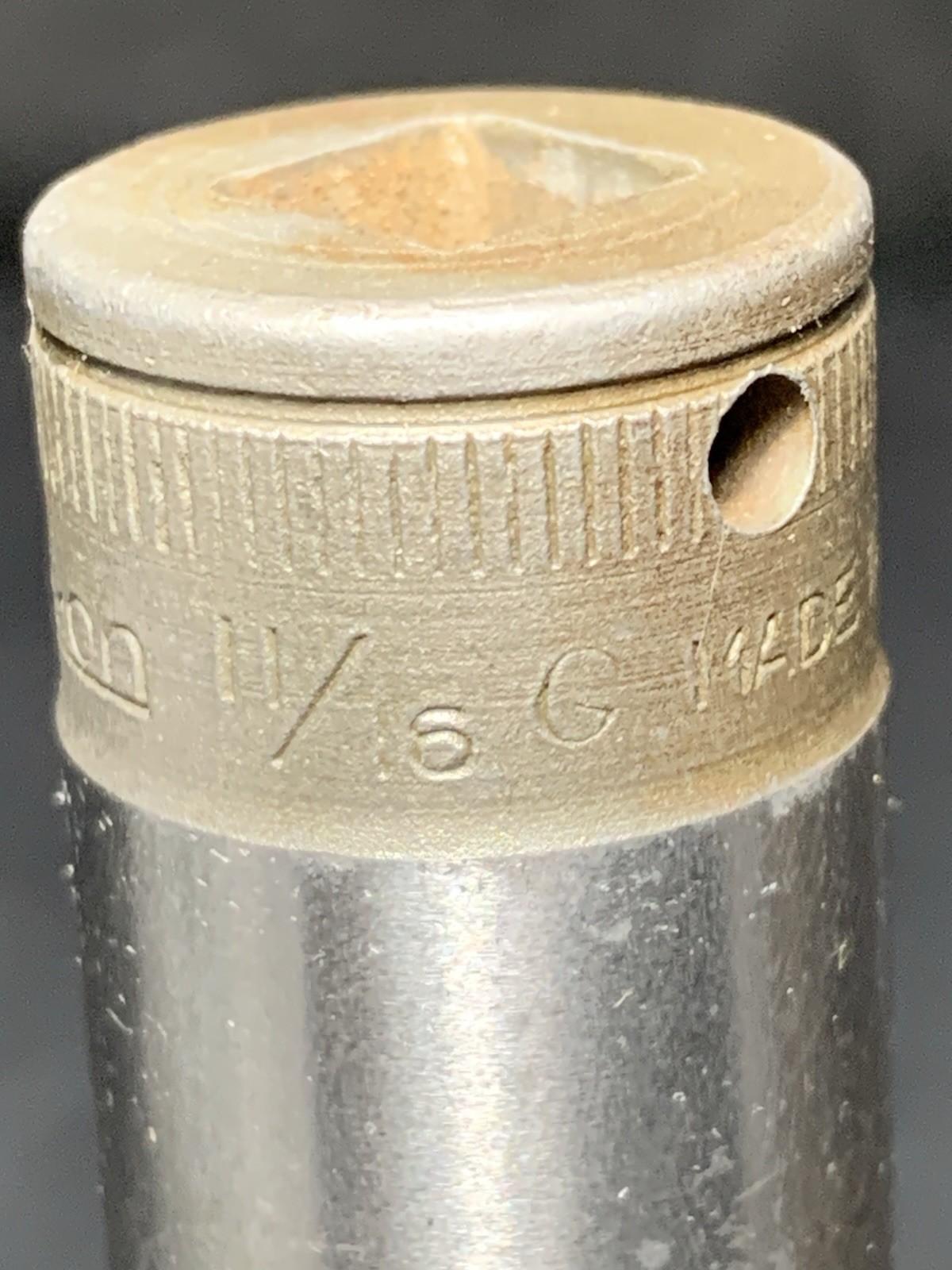Vintage 1945 Snap-On Tool SF220″G» Government 11/16” Socket 1/2” Drive 12 Pt.