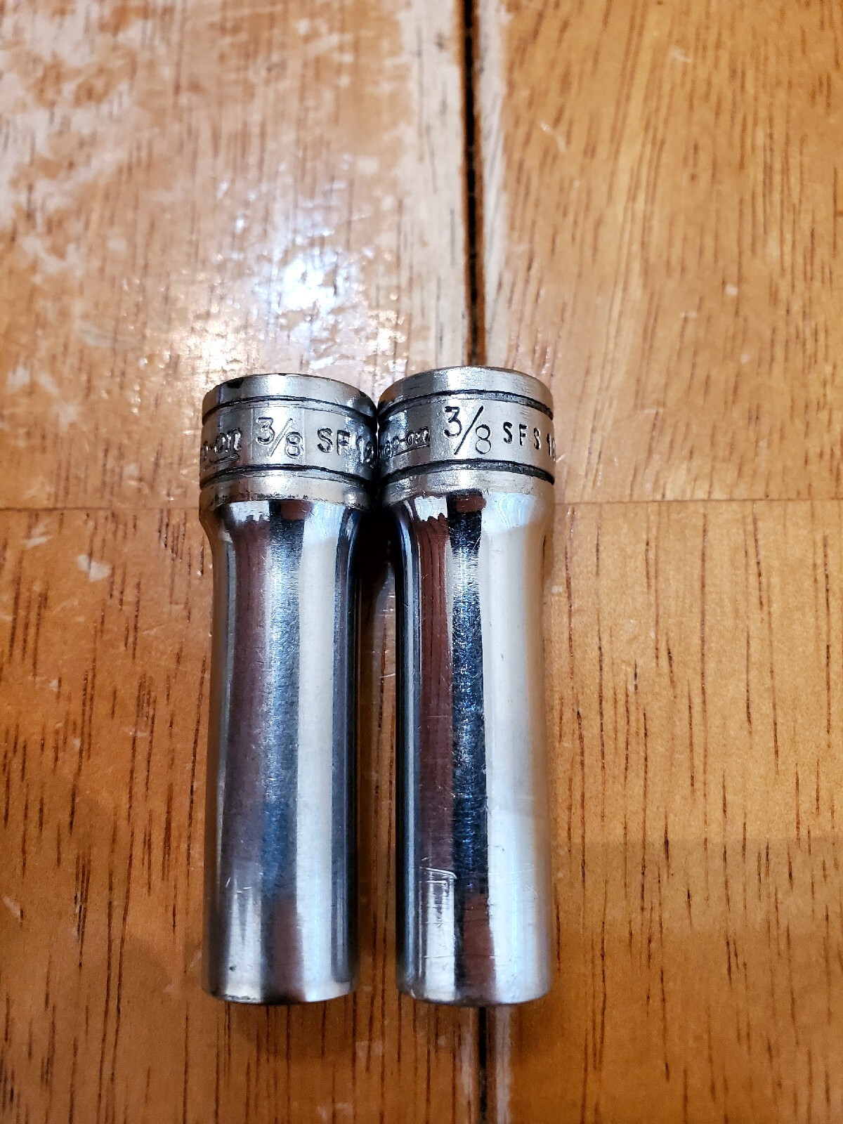 Snap On 3/8 Drive 3/8 6&12PT Deep Sockets Lot Of 2