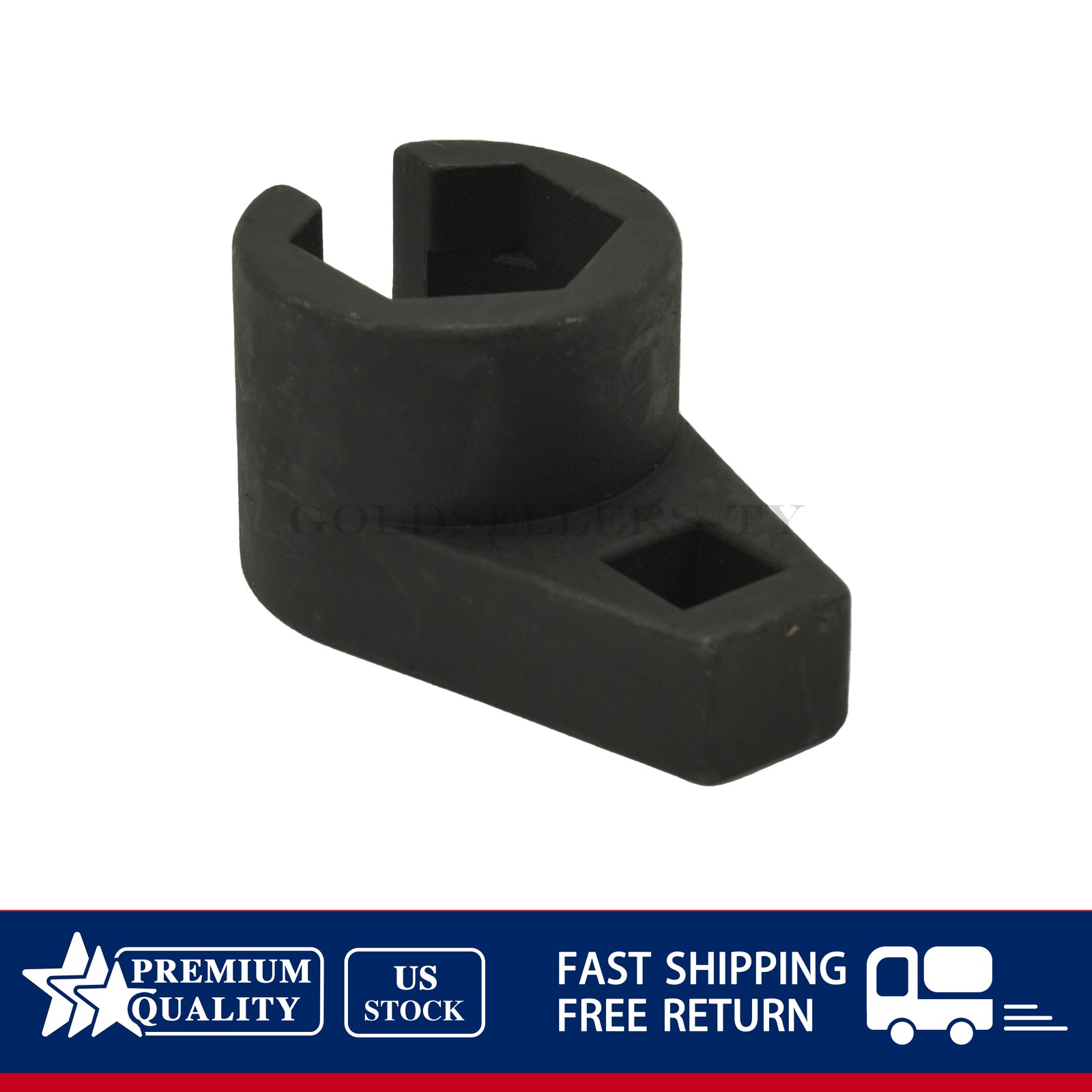 7/8-Inch 22mm Offset Oxygen O2 Sensor Socket Wrench Removal Tool Drive 3/8″