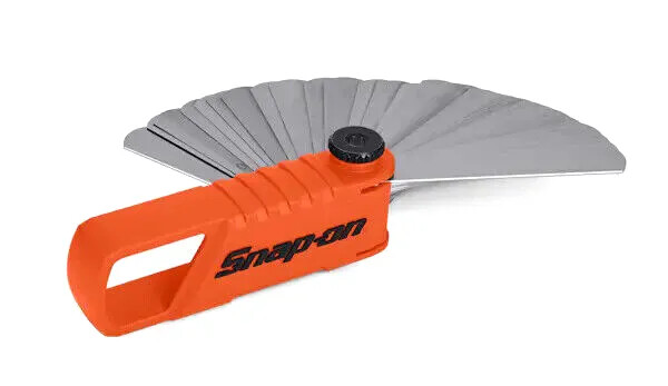38 Blade Feeler Gauge Combination Straight Blade SAE/Metric ORANGE FBST338ORG NW