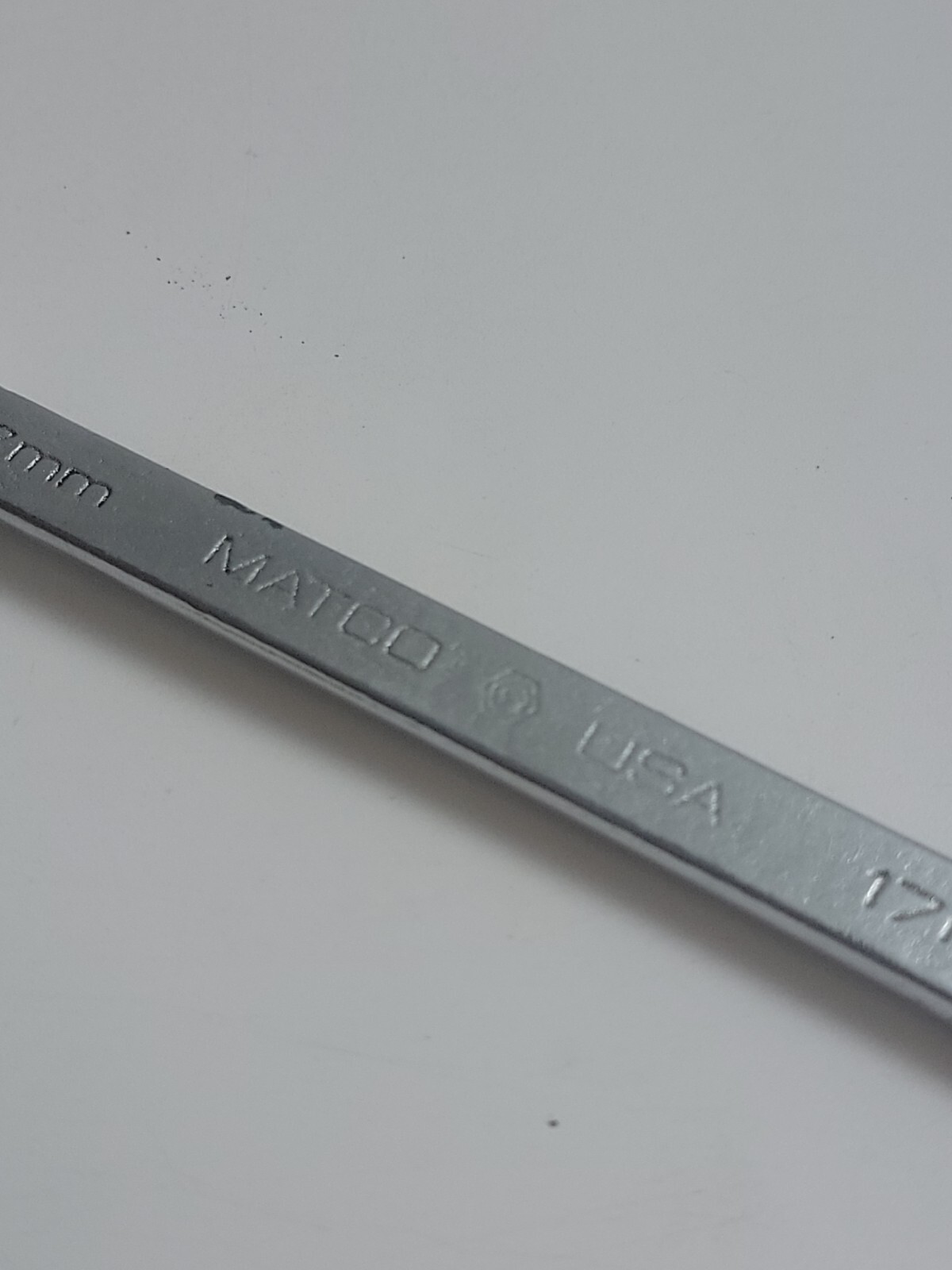 Matco Tools USA WM17C2 17mm Metric Combination Wrench 12 Point Chrome Finish