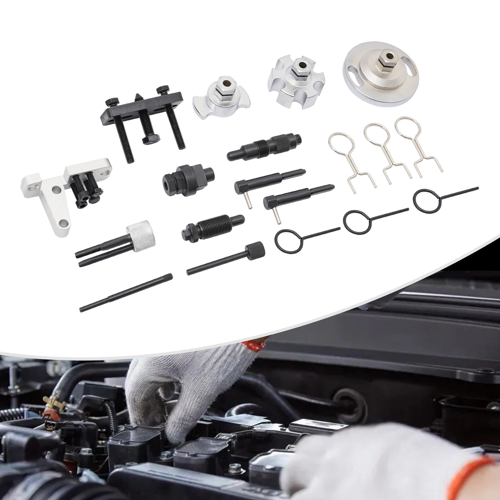 Diesel Engine Timing Tool Kit for Volkswagen 2.7 3.0TDI V6 Engine Audi A4 A5 A6
