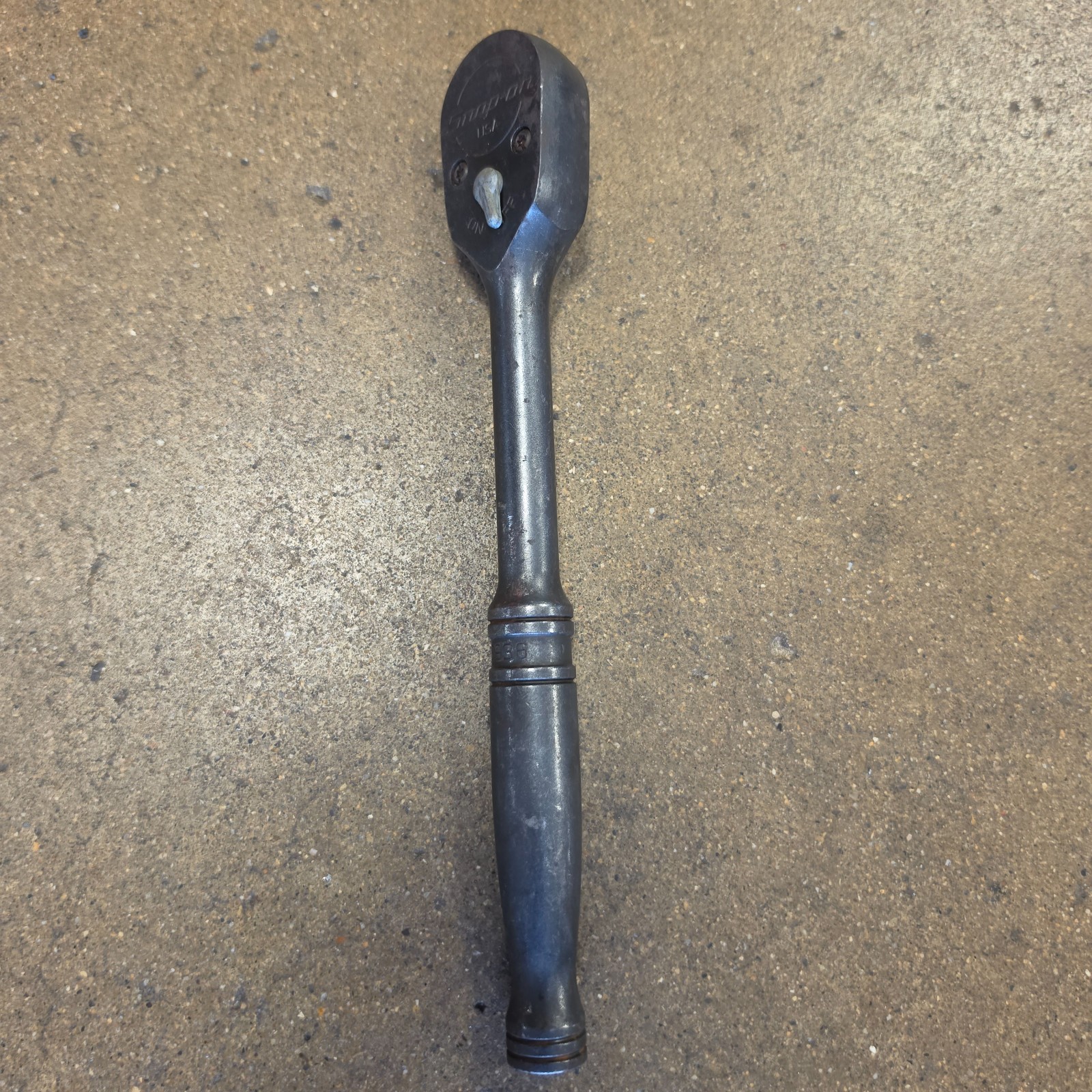 Snap On Tools GS936 1/2″ Drive Industrial Finish Ratchet Hand Tool Made In USA