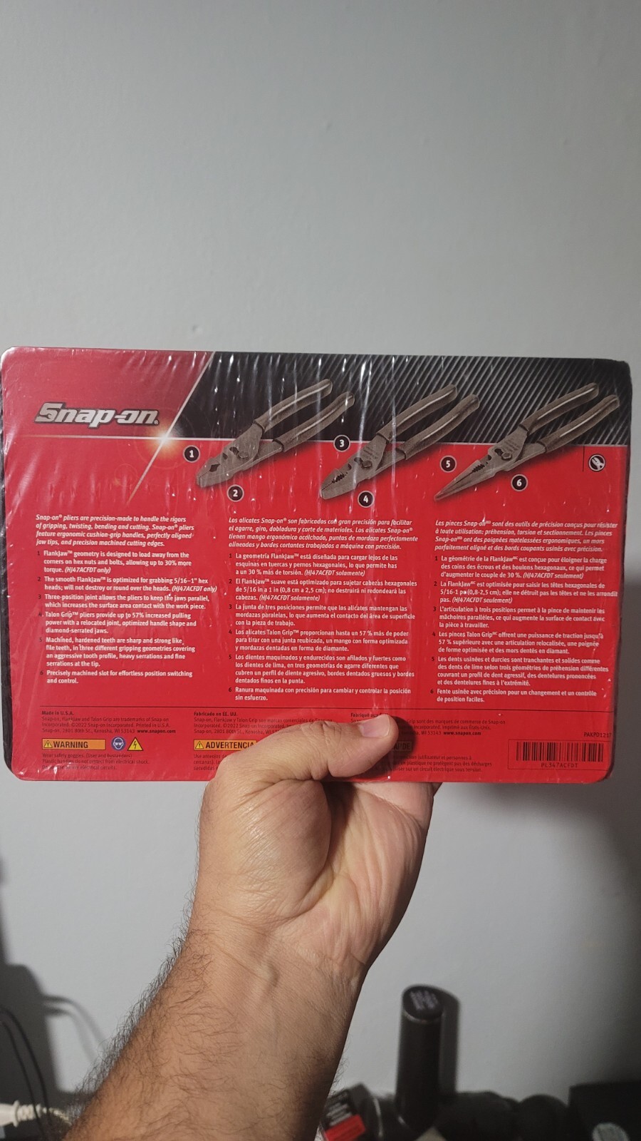Snap On Tools USA PL347 in DARK TITANIUM