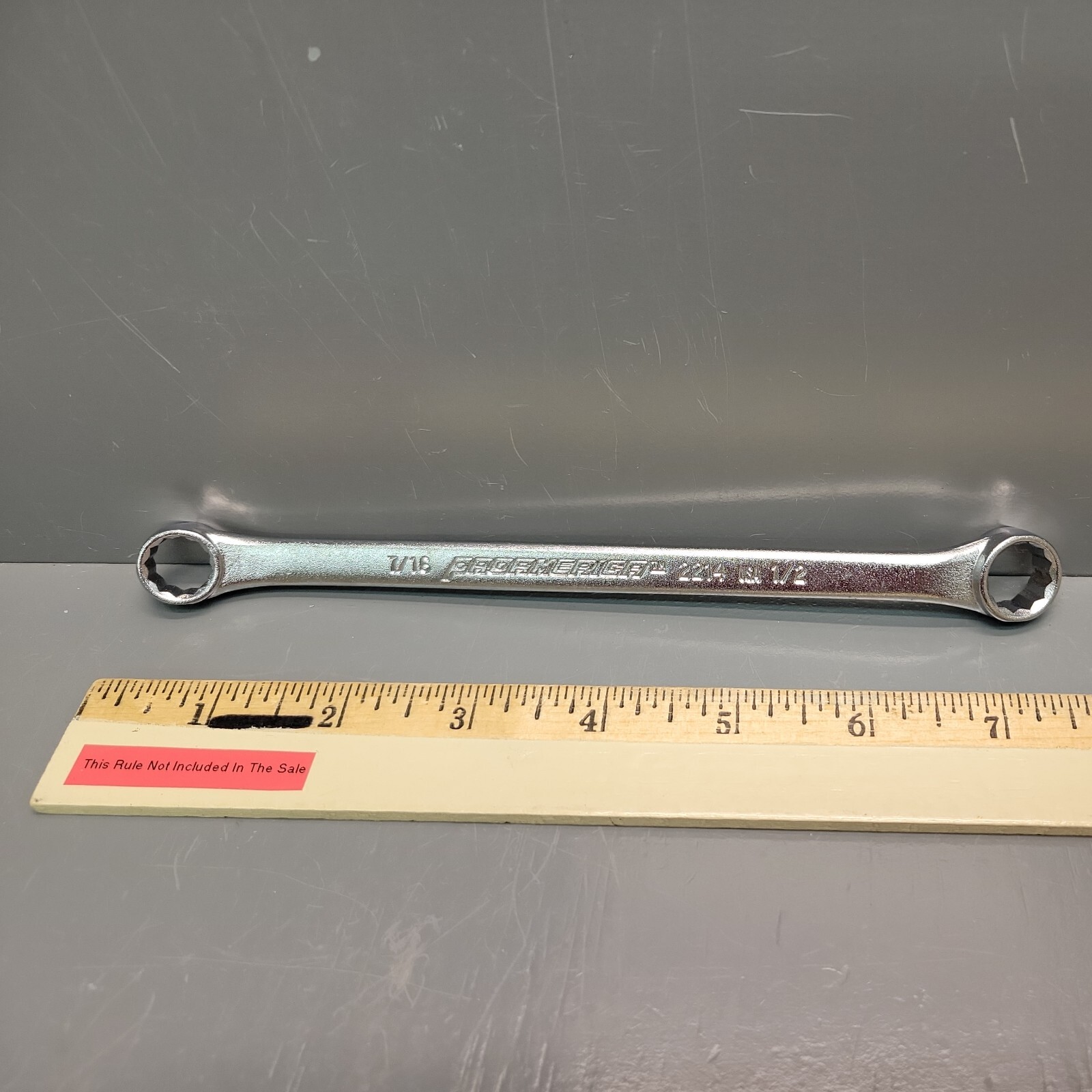 ProAmerica 2214 Wrench Box End 7/16″ x 1/2″ For the Mechanic & Craftsman NOS USA