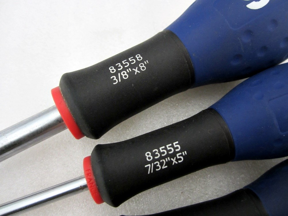 S-K Tools 9pc Slotted Phillips PoziDriv Screwdriver Set Facom SK France