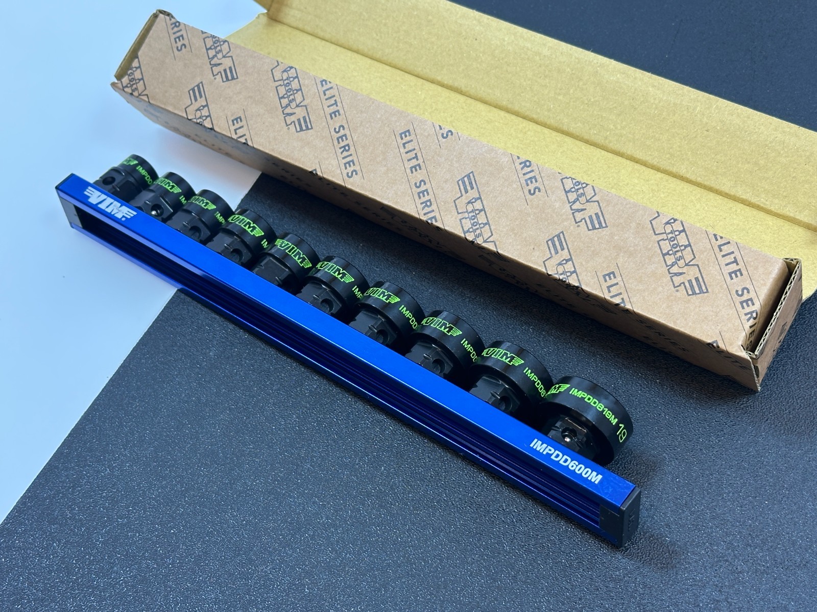 VIM Tools IMPDD600M 10pc 3/8″ Dr. 10-19mm Dual Drive Impact Extractor Socket Set
