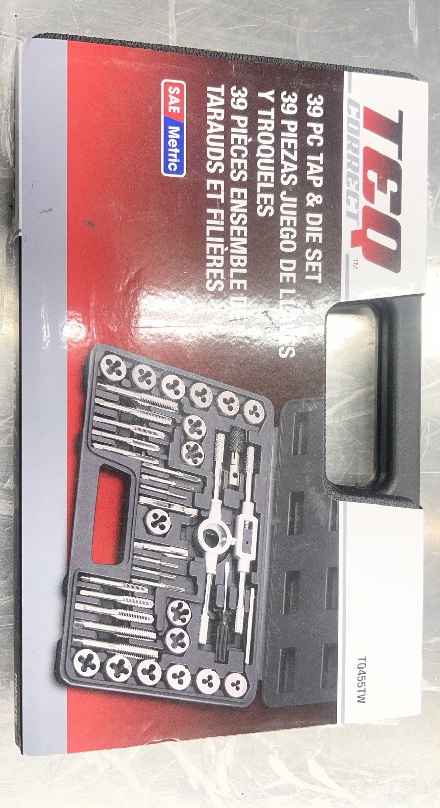 Teq 39pc Tap And Die Set / Free Shipping