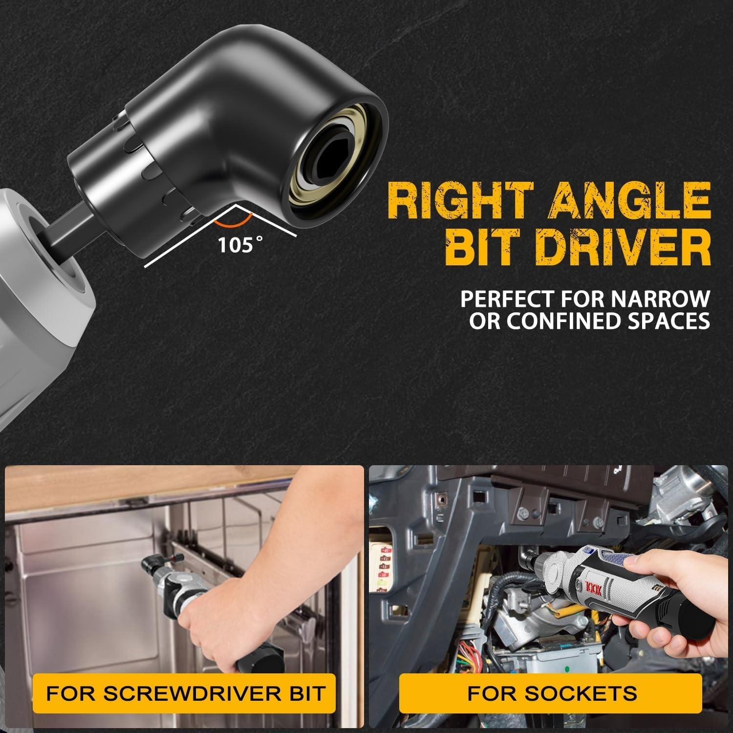 86pc Magnetic Impact Nut Driver Set – Metric & SAE Socket Adapter