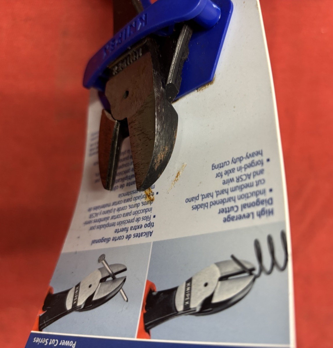 KNIPEX 8in diagonal cutters 74 01 200 NEW in original package