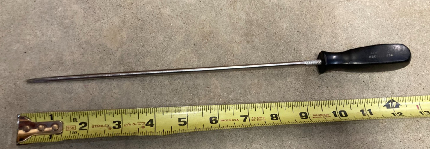 Snap-On Tools SSD1410 12-3/4″ Flat Tip Screwdriver