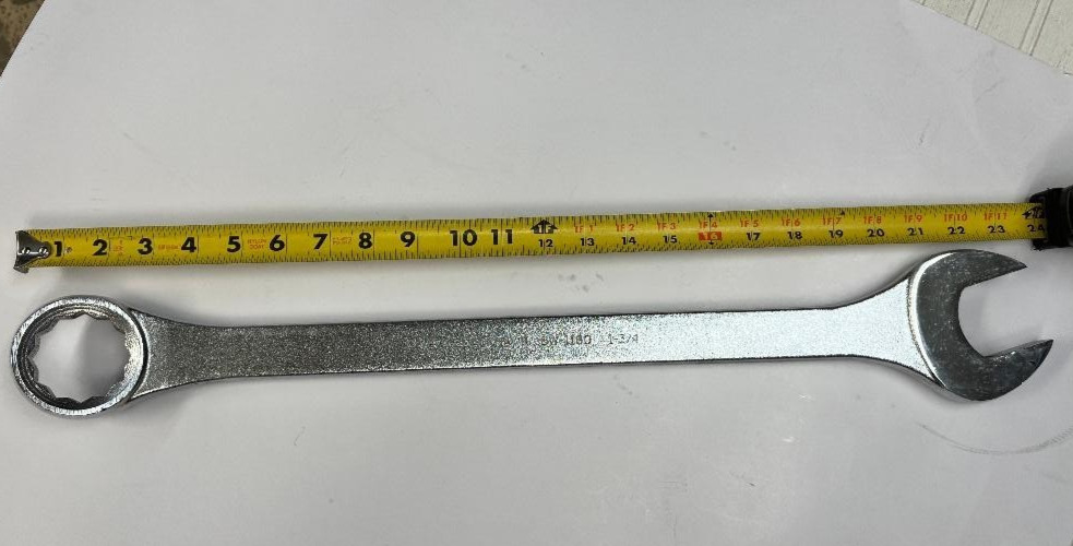BLACKHAWK JUMBO COMBO WRENCH 1-3/4″ USA MADE SATIN FINISH