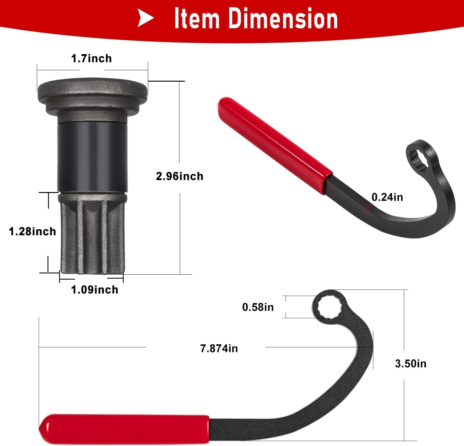 Injection Pump Gear Tool for Dodge Ram Cummins Diesel Engine 3.9L 5.9L 6.7L 8.3L