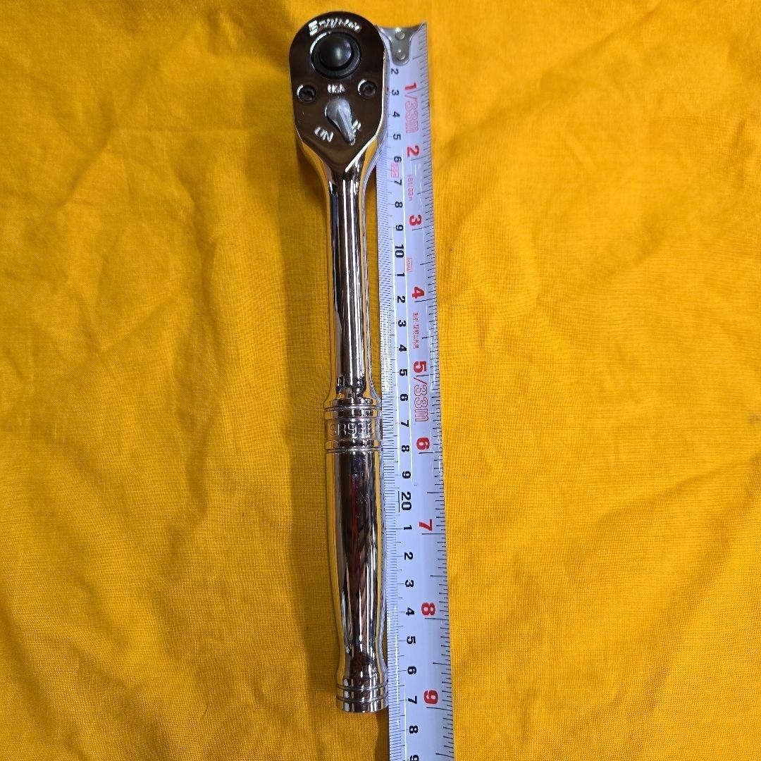 Snap-on SR936 1/2″ Drive Standard Handle Quick Release Ratchet [Used]