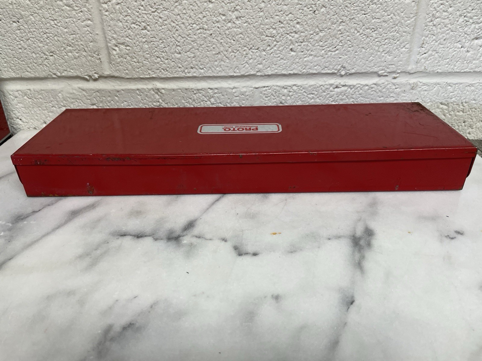 VTG Proto Professional USA Socket Box (Only) – Red Metal Case 5295