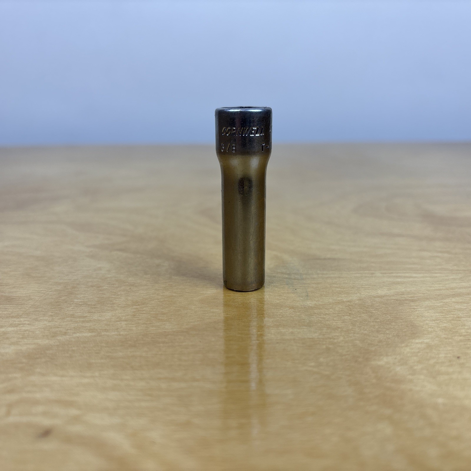 Cornwell 3/8″ 6 Point Deep Chrome Socket 3/8″ Drive T2212L USA T-2212-L