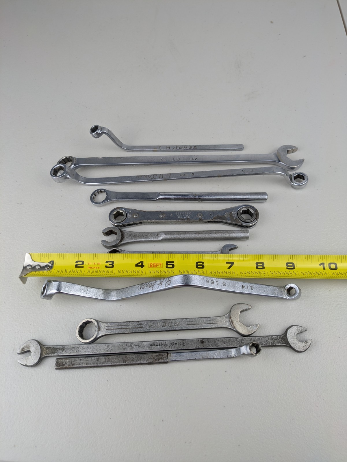 LOT of various Mac Wrenches 11 Pieces Some Specialty Ratcheting