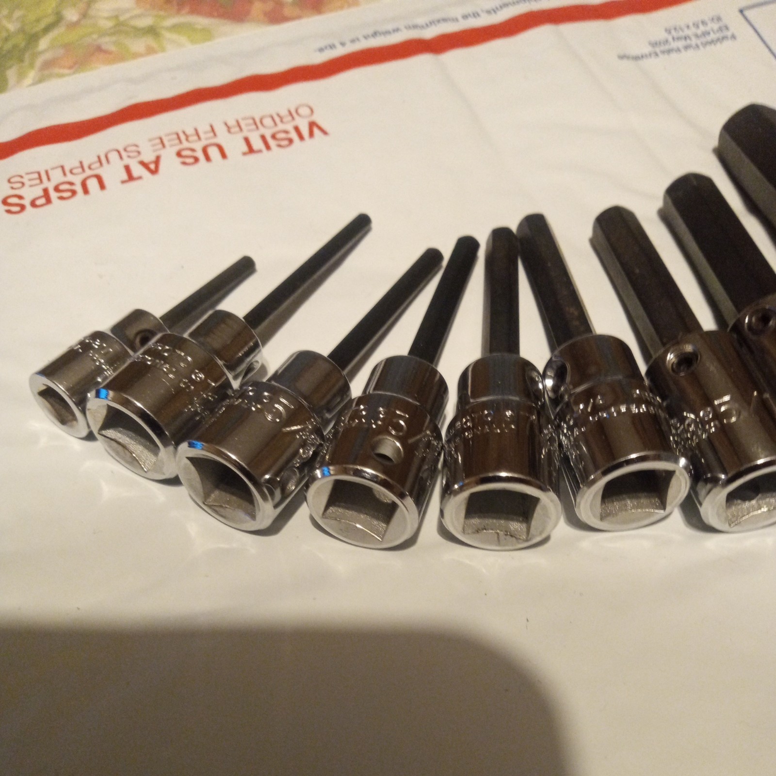 Proto professional hex socket set of 10.1/4,3/8 and 1/2″ Drive