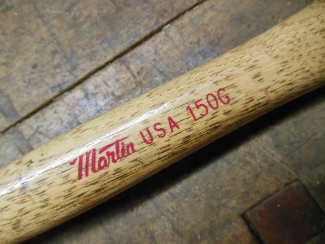 vintage MARTIN 150G USA body hammer old auto shop tool