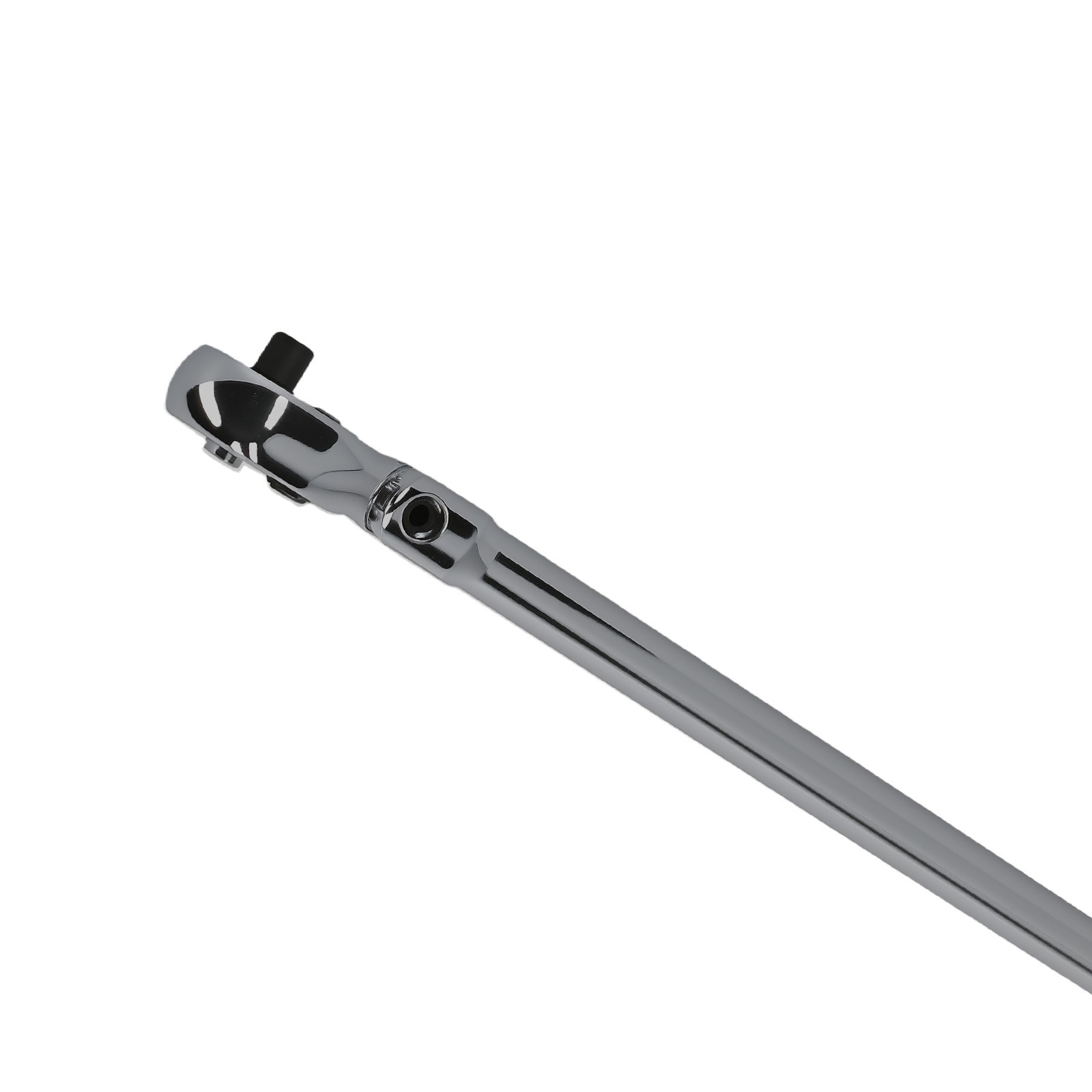 1/4in Drive Flexi Ratchet 72-Tooth Quick Release 12in Long Handle 5° Arc