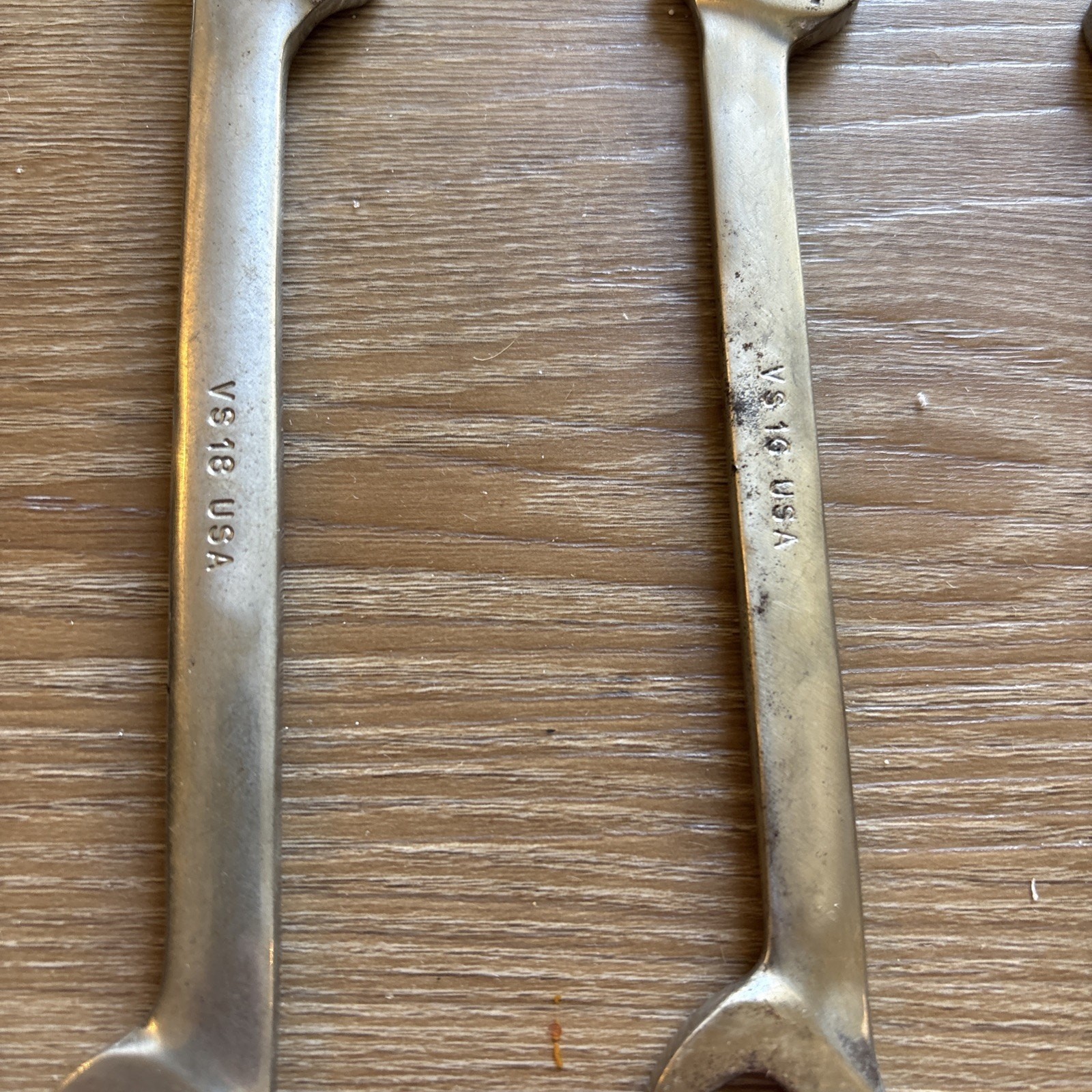 Snap On 5 Piece SAE Four-Way Angle Head Wrench Set VS32-VS20-VS18-VS16-VS14
