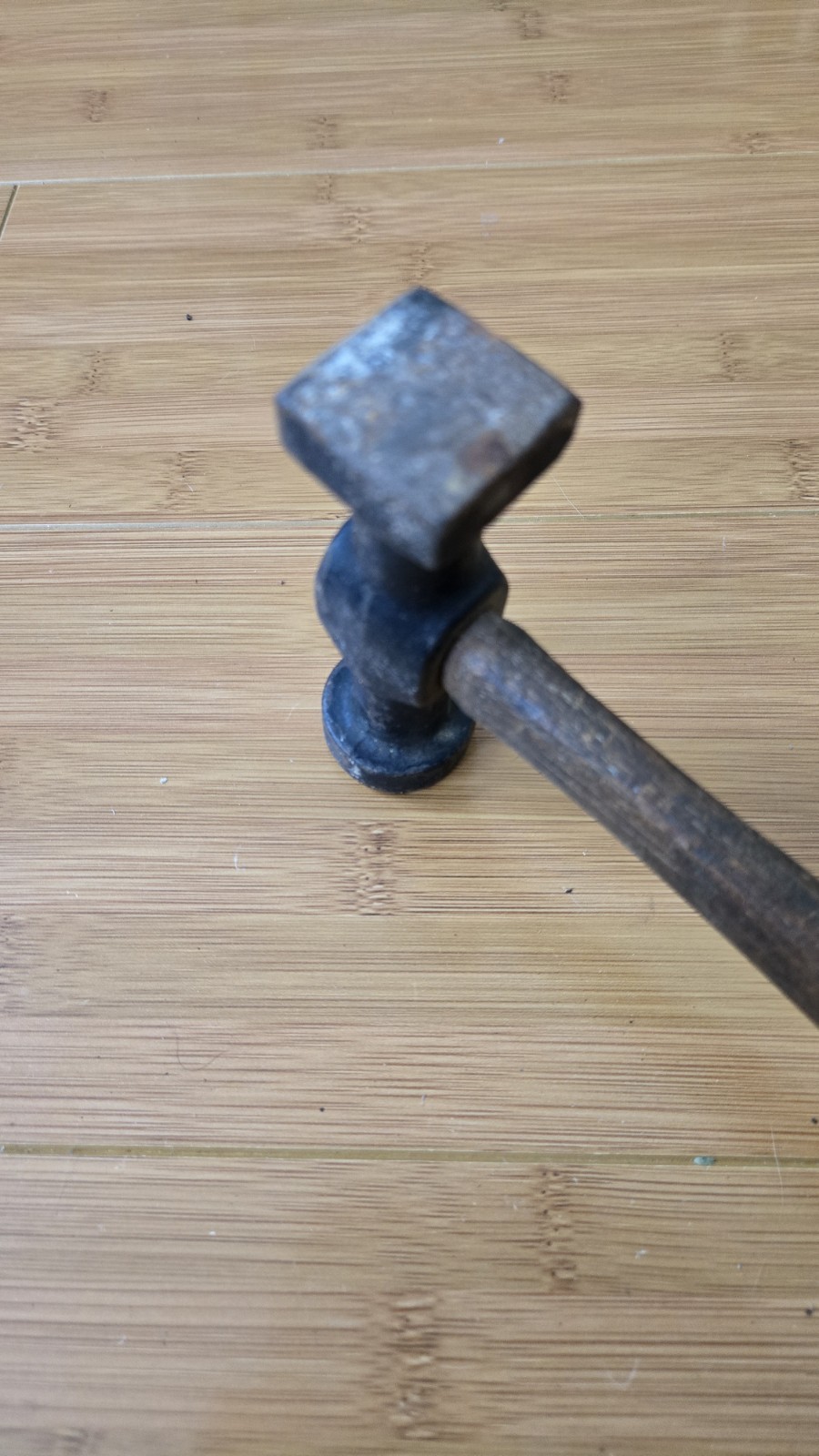 ​Vintage Auto Body Hammer Square and Round Face Panel Beater Sheet Metal Tool
