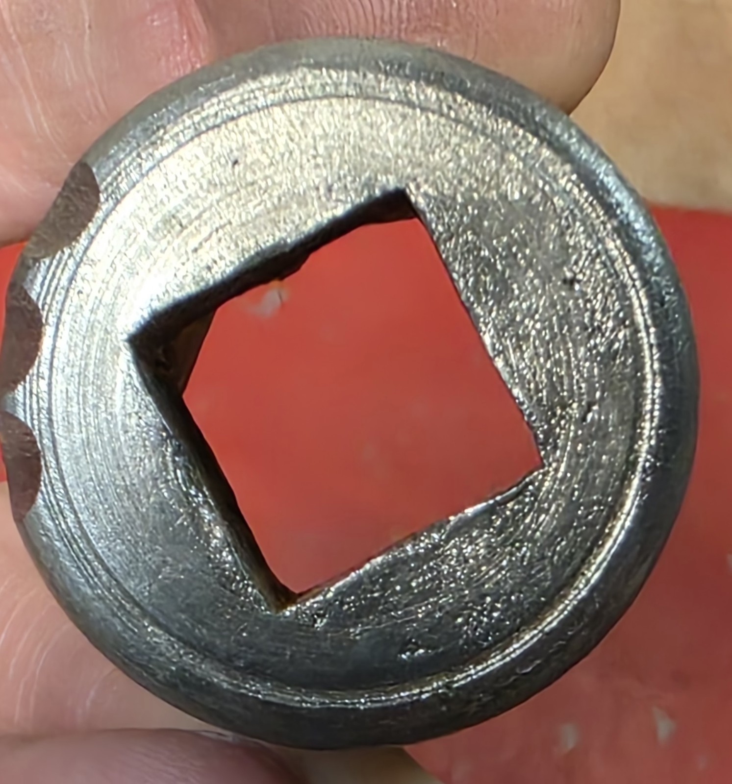 Snap-on Early SAE 1/2″ Drive 25/32″ Knurled Socket 6 Point No. 250