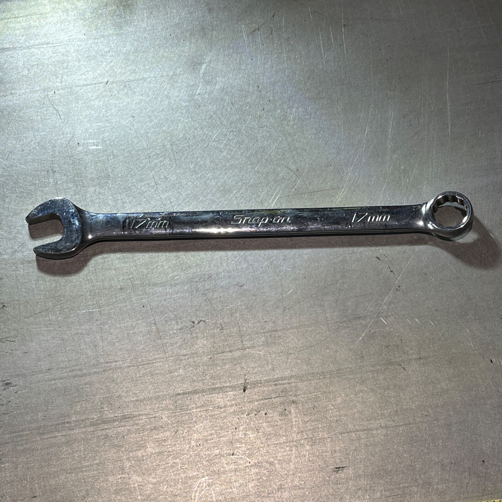 Snap-on OEXM170B Metric 17mm Combination Wrench USA Chrome
