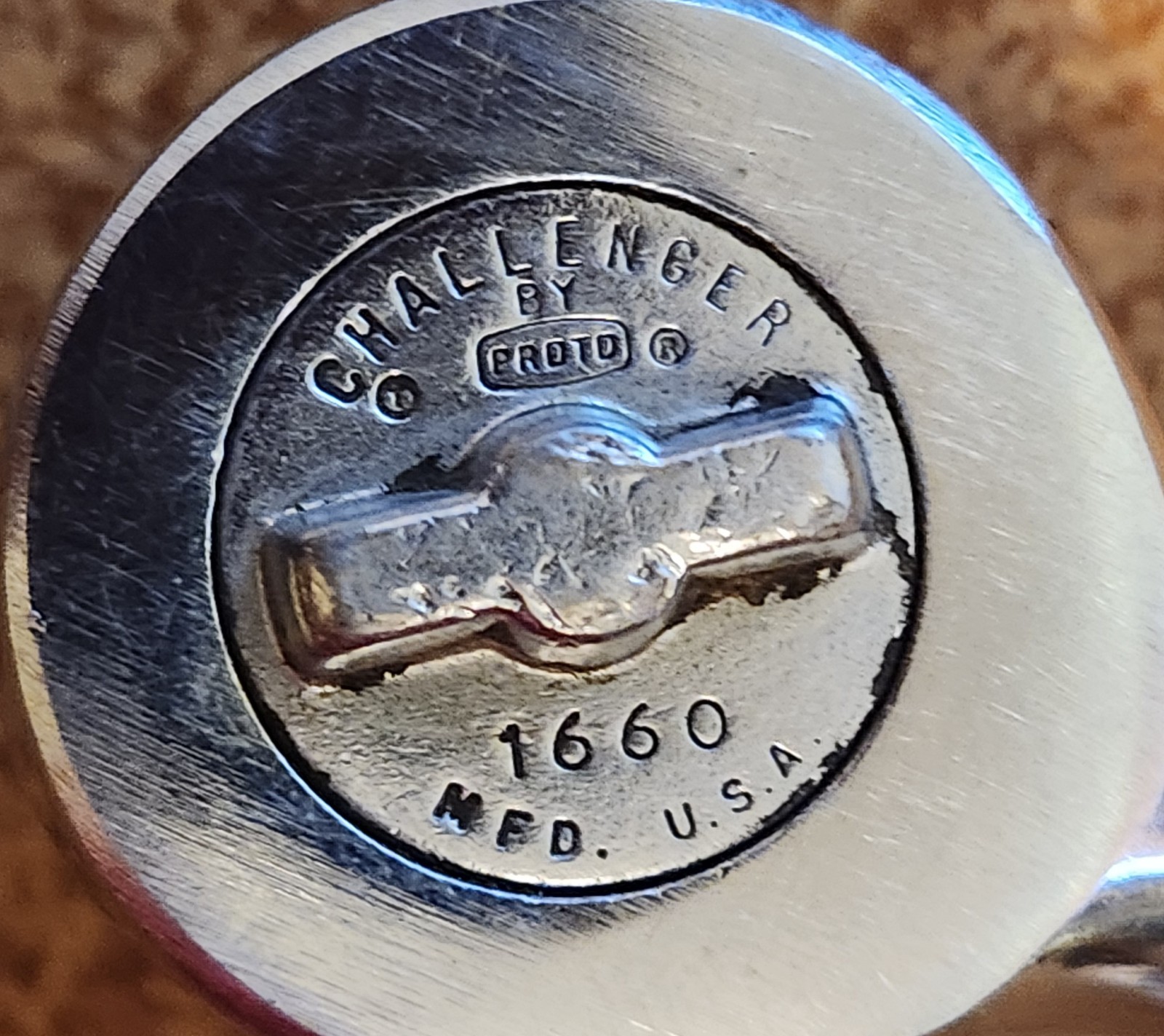 Challenger by PROTO USA 1660 1/2” Drive Ratchet – Round Head ☆ USA ☆ Lot 3436